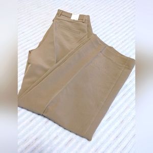 High Waisted Straight Leg Slacks